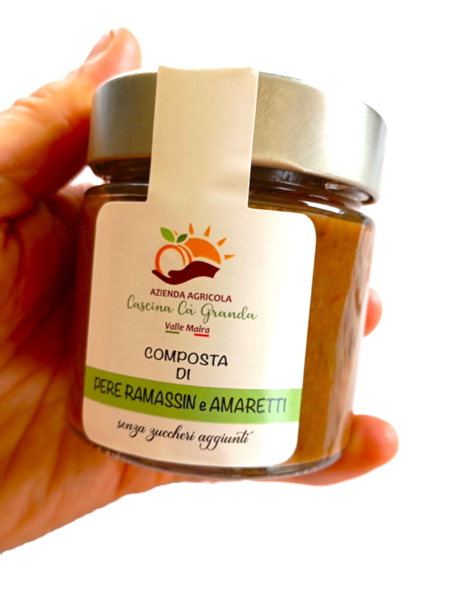 Pere, susine Ramassin e Amaretti. Un vasetto di tradizione: la composta che racconta il Piemonte