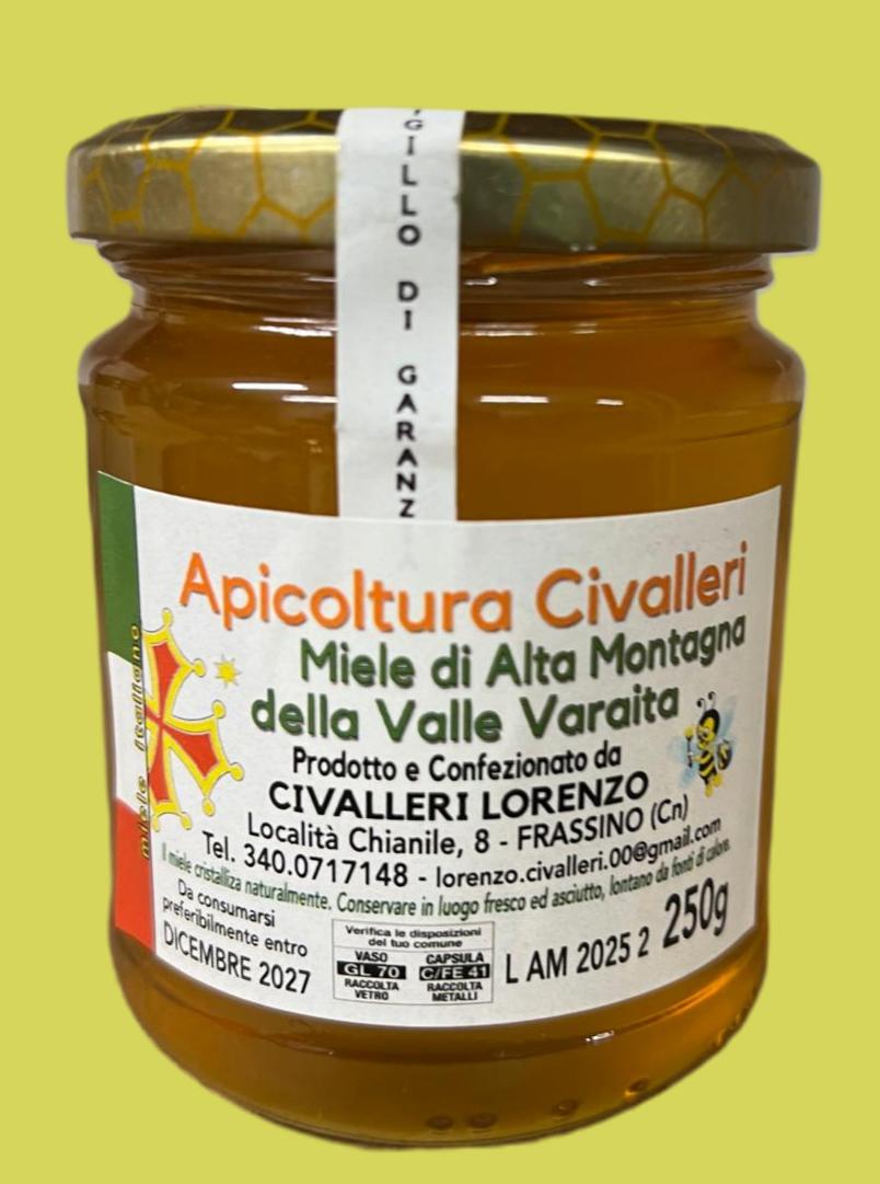 Miele Millefiori di Alta Montagna  - Lorenzo Civalleri - Azienda agricola Cascina Cà Granda