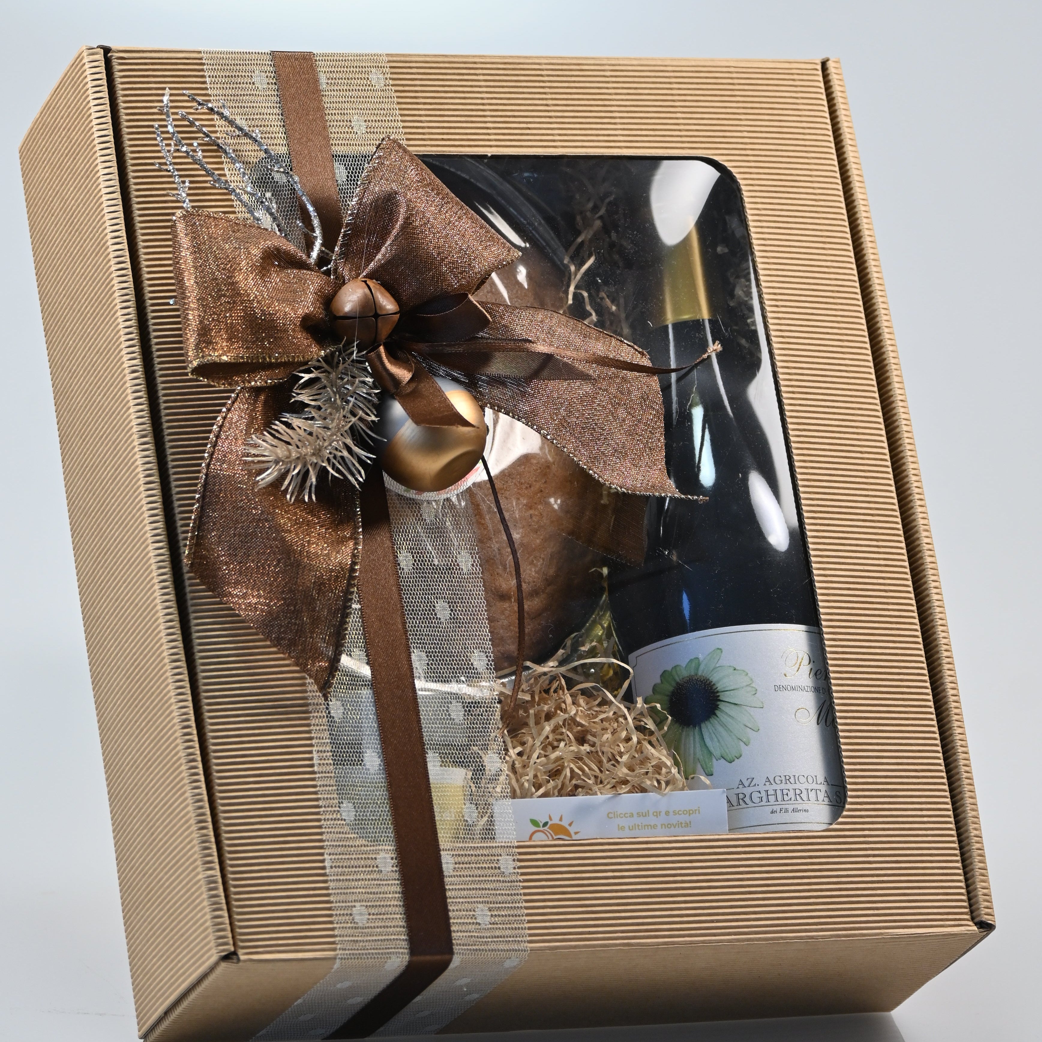 Confezione Regalo Gourmet Natale 2025 – Dolci Piemontesi con Nocciole IGP e Zabaglione al Moscato - Azienda agricola Cascina Cà Granda